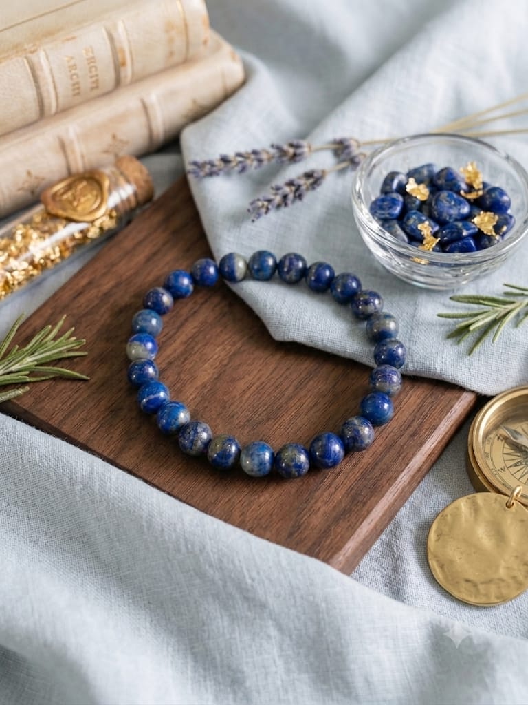 Natural Lapis Lazuli Bracelet