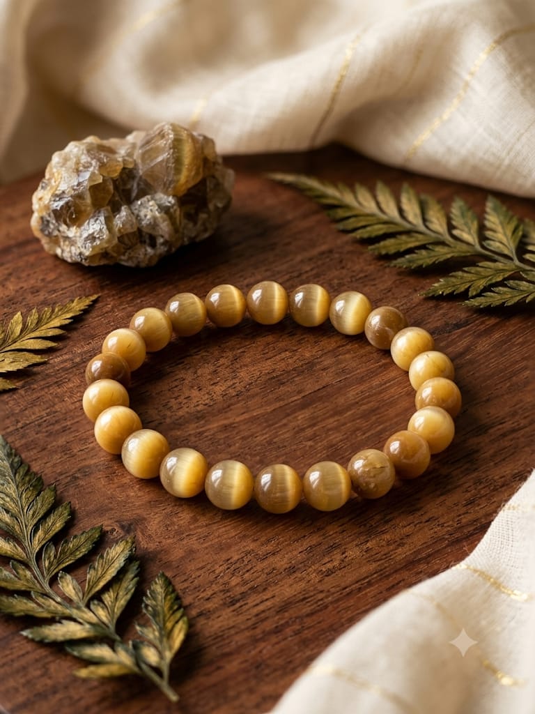 Natural Cat's Eye Bracelet