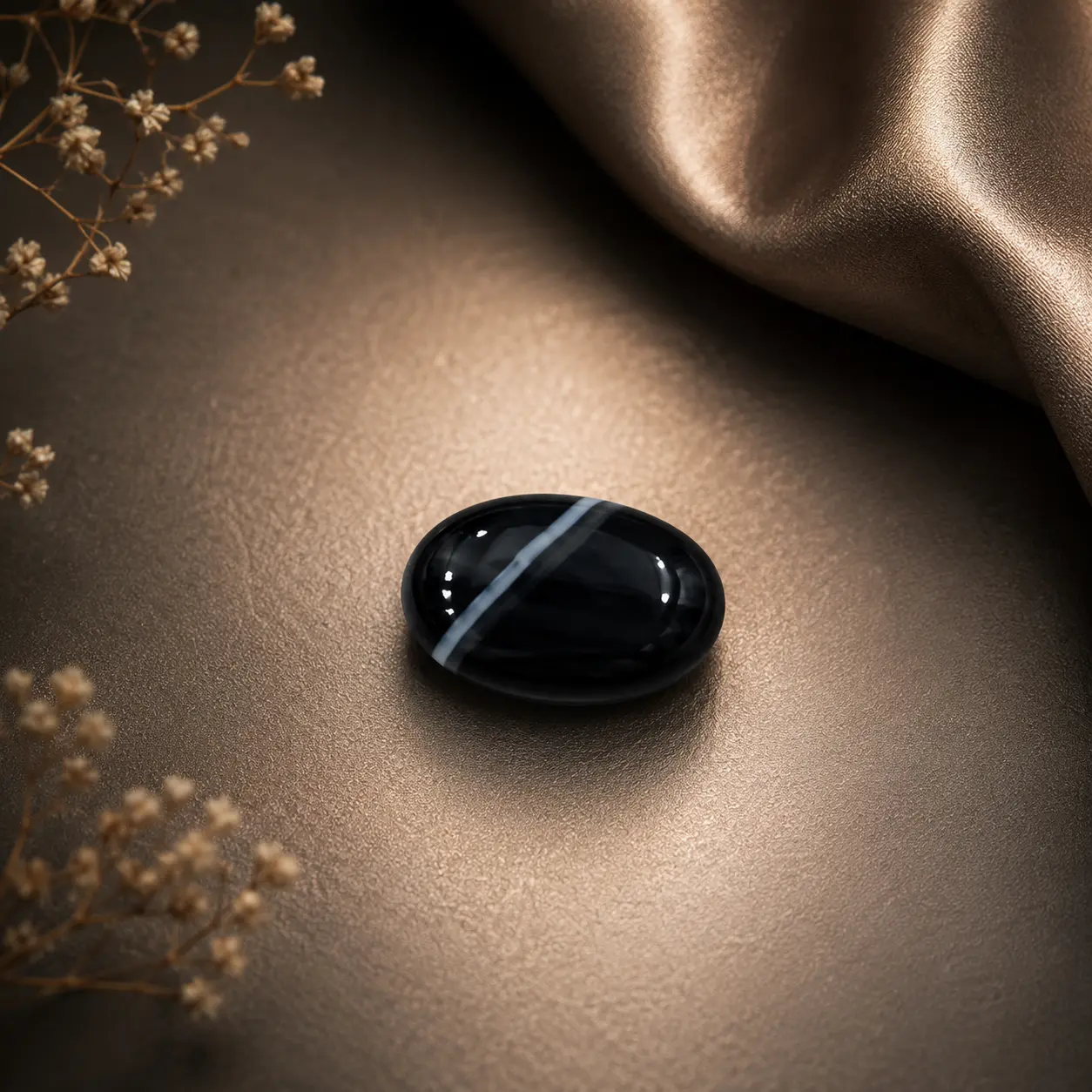 Black & White Chalcedony – 5.13 Carat