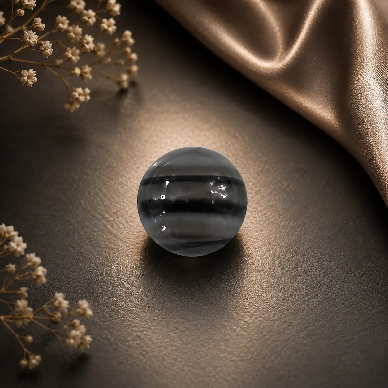 Black & White Chalcedony – 5.70 Carat
