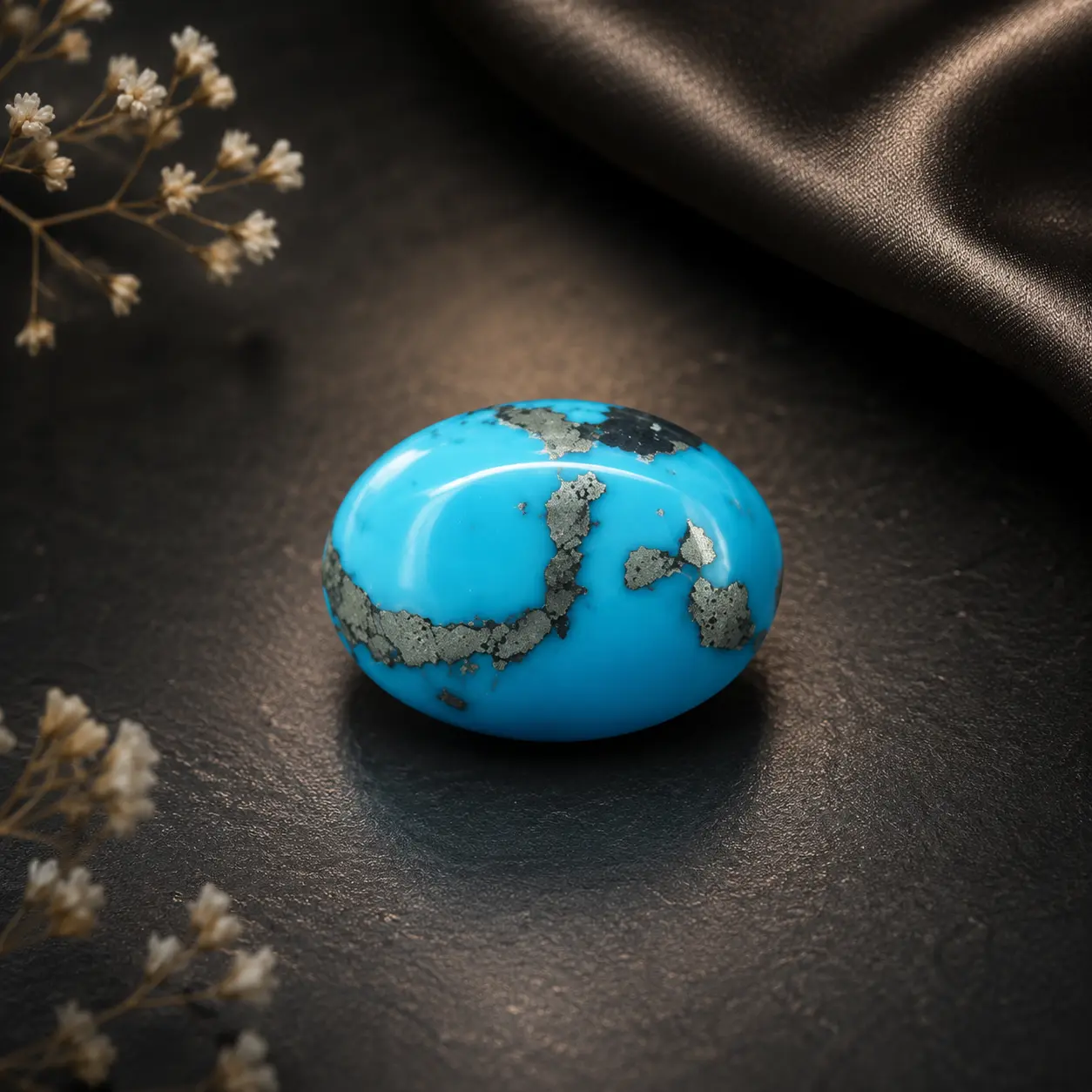 Turquoise (Firoza) – 8.65 Carat