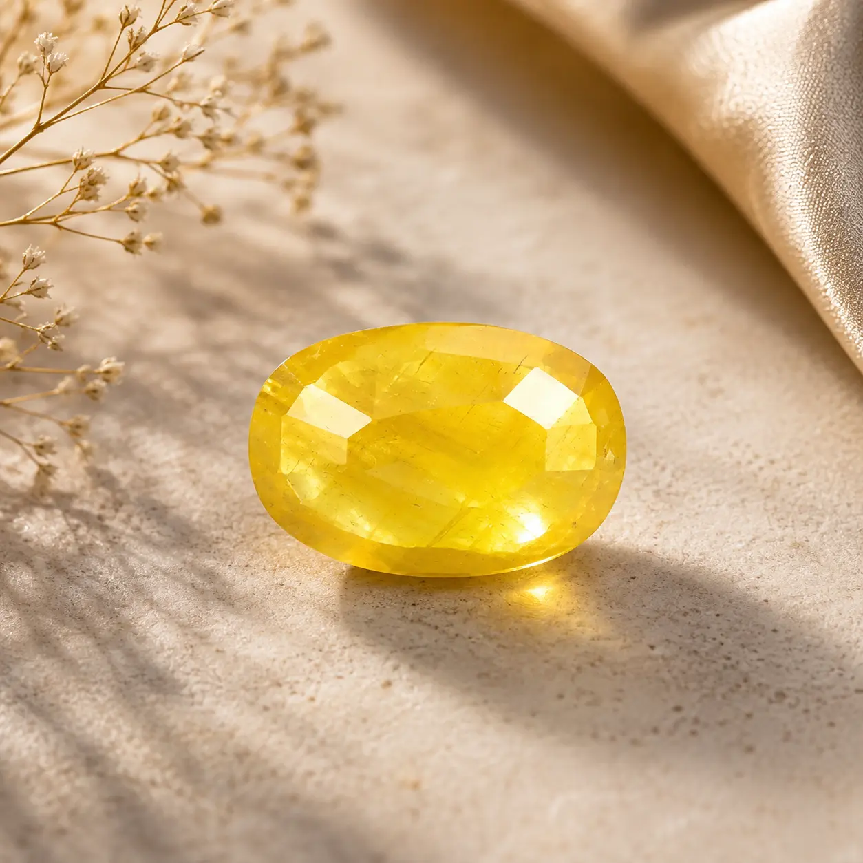 Yellow Sapphire – 5.40 Carats